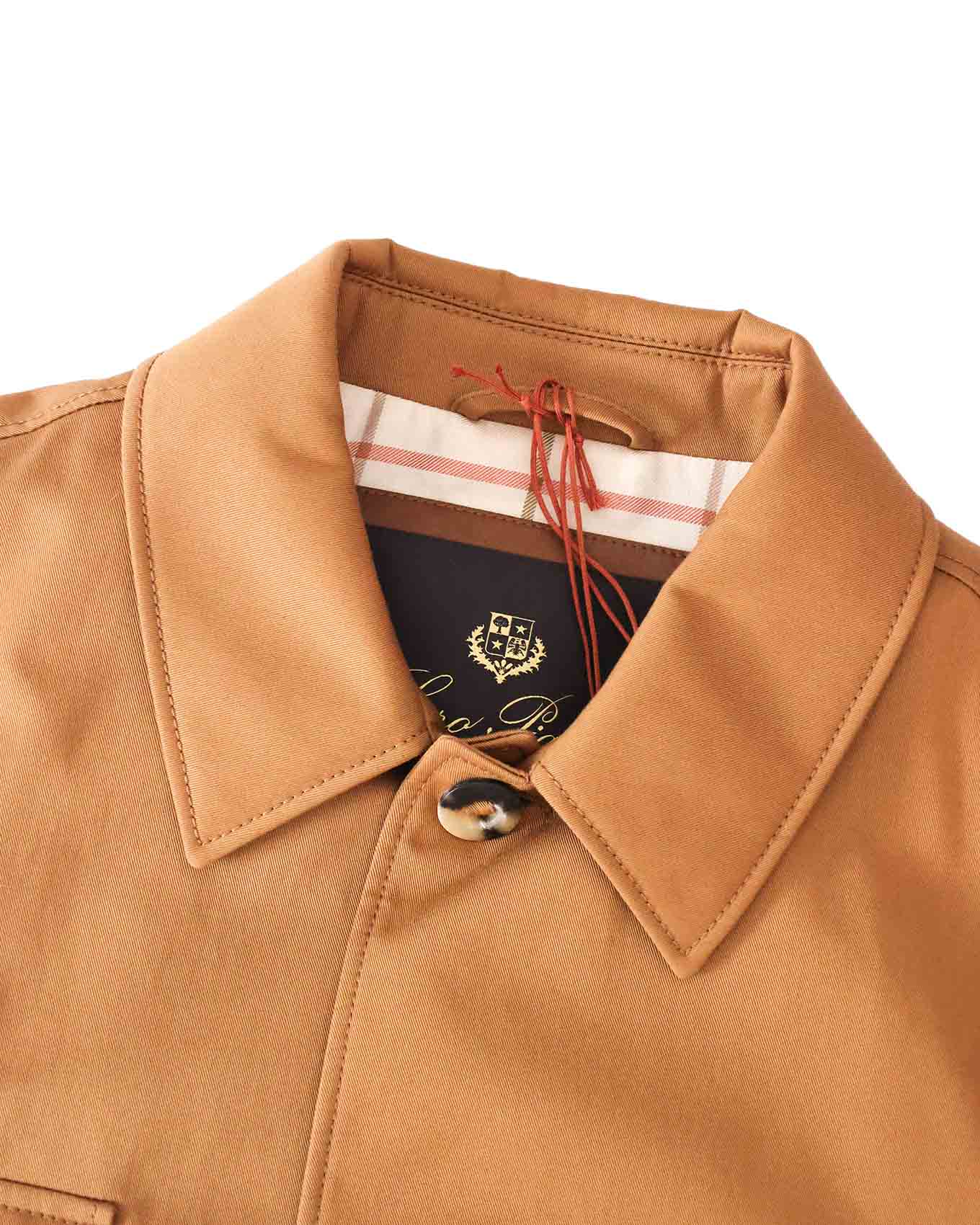 Loro Piana Sanda Mustard Yellow Cotton Jacket