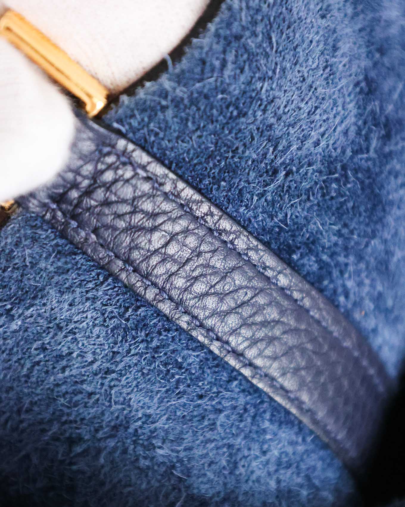 Hermès Picotin 22 Bleu Nuit Clémence Alligator Touch 2019