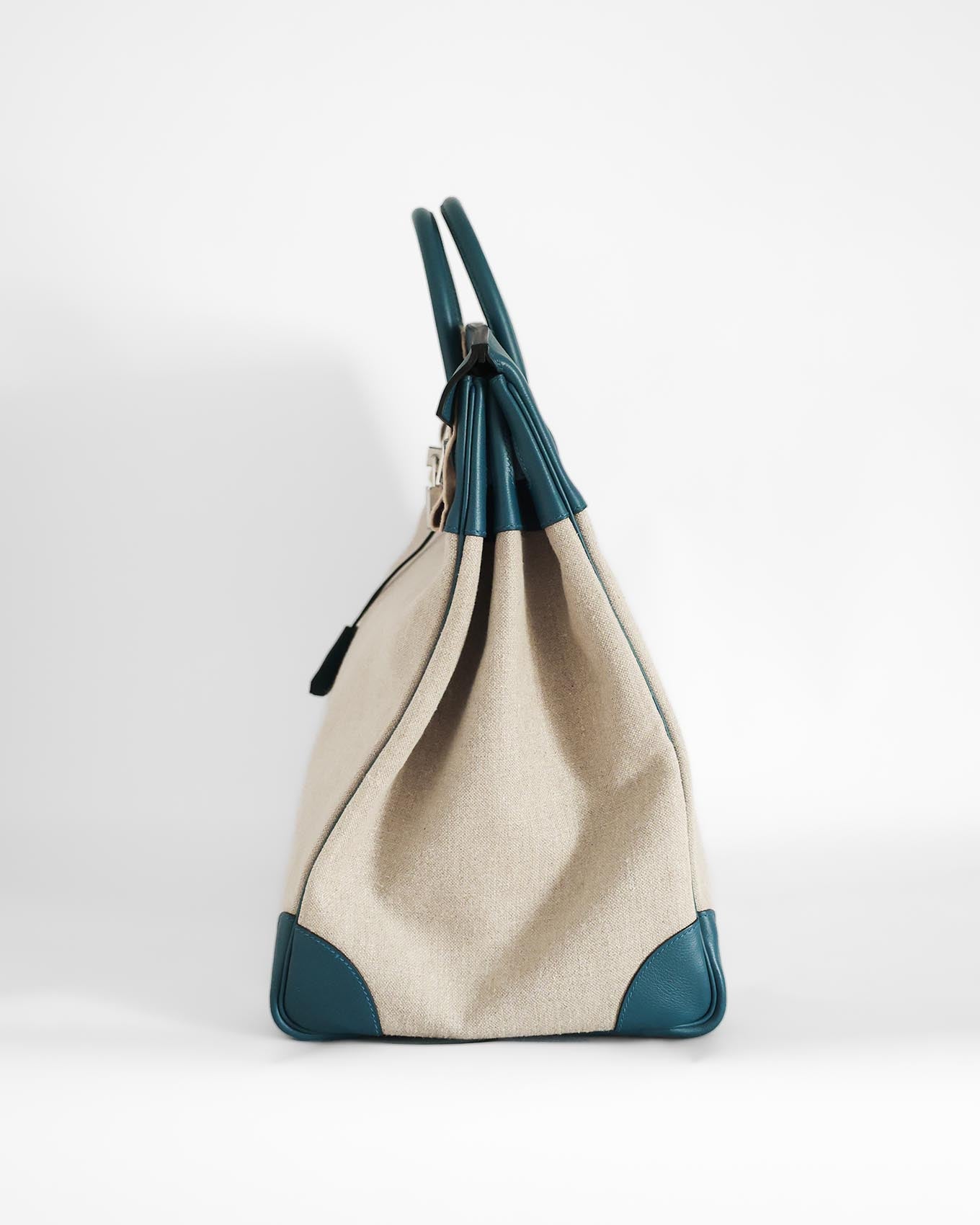 Hermès HAC Haut à Courroies 50 Ficelle Evercolour / Clovert Toile 2017