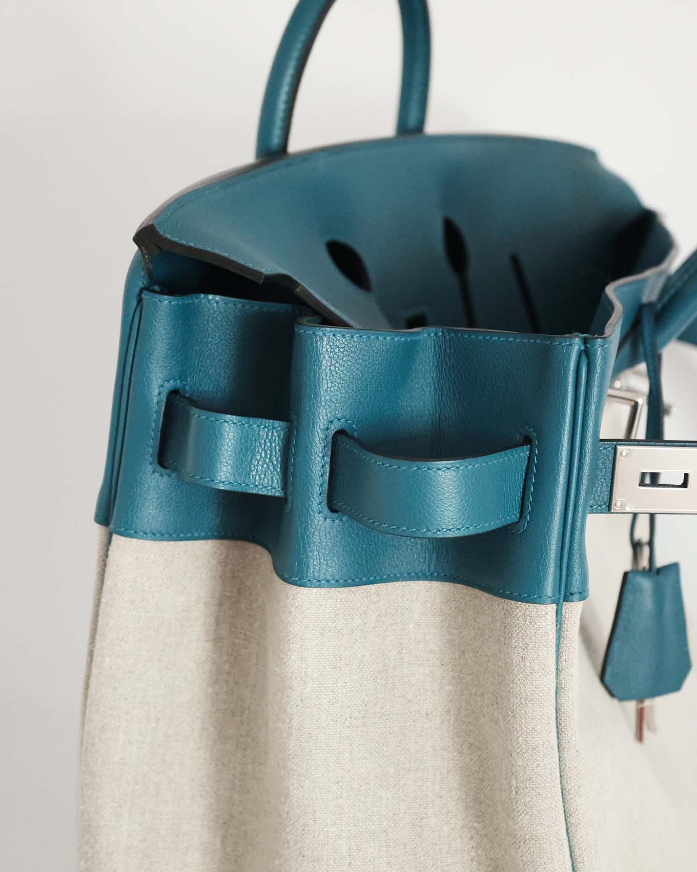 Hermès HAC Haut à Courroies 50 Ficelle Evercolour / Clovert Toile 2017