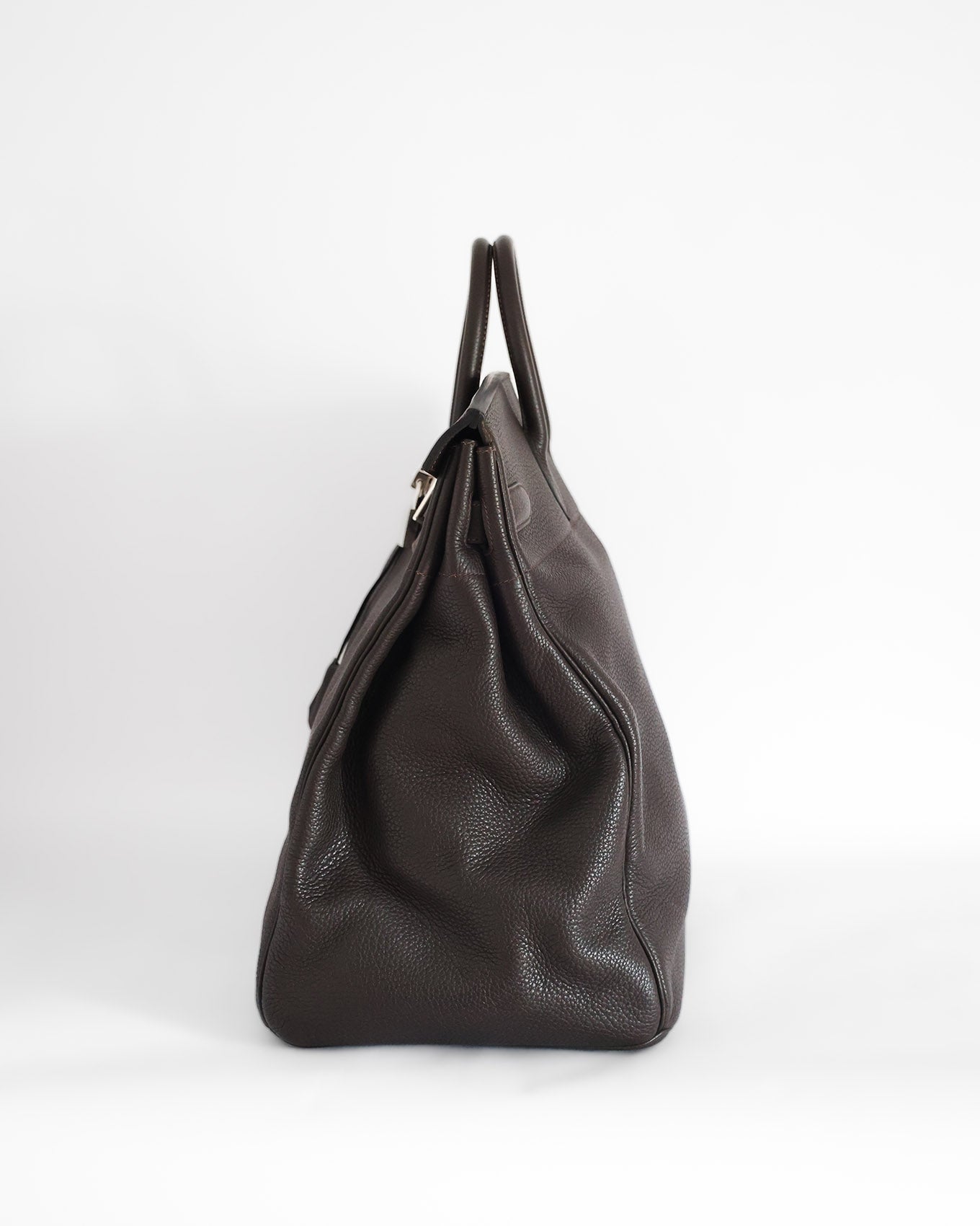 Hermès HAC Haut à Courroies 50 Dark Brown Ebony Togo 2010
