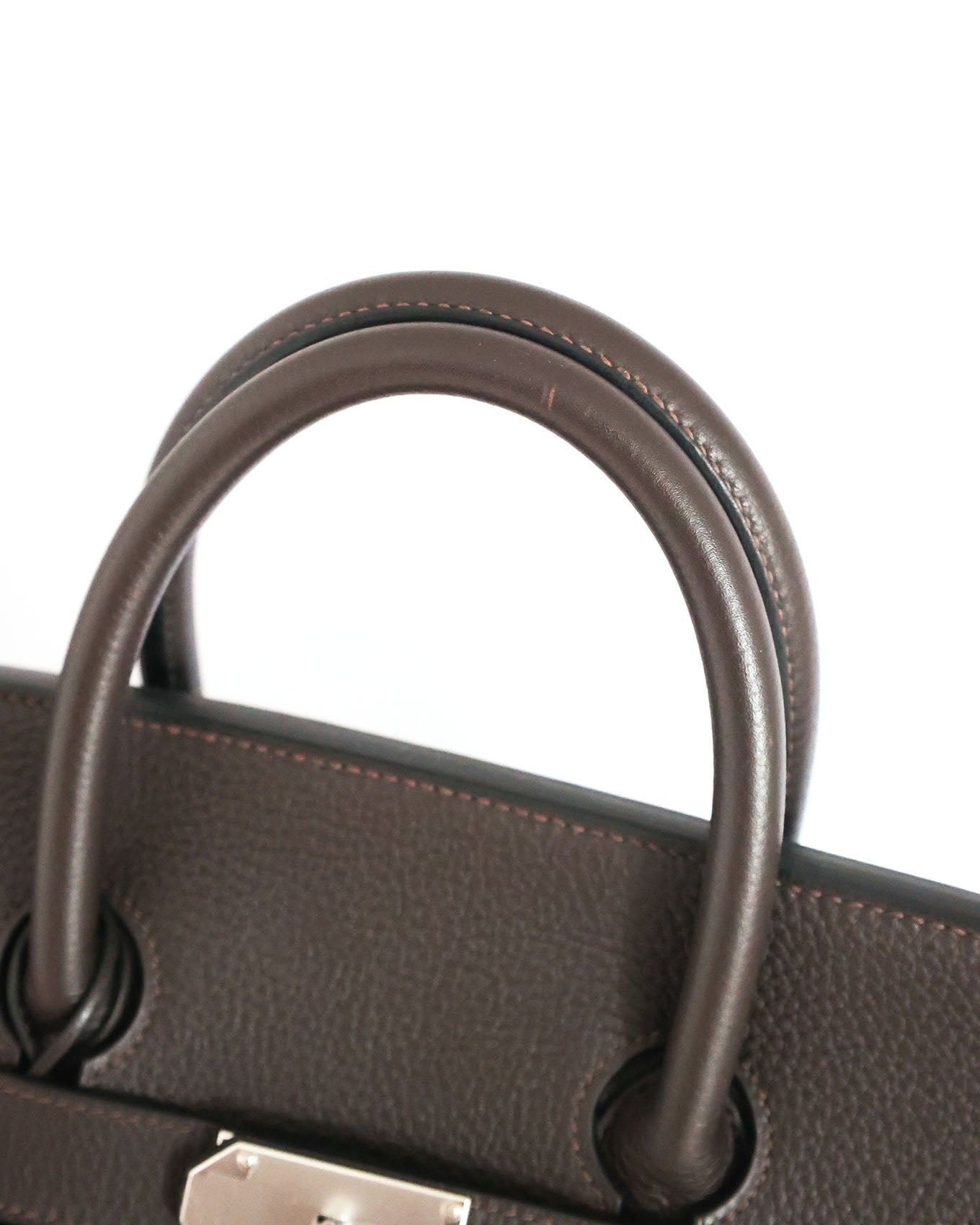 Hermès HAC Haut à Courroies 50 Dark Brown Ebony Togo 2010
