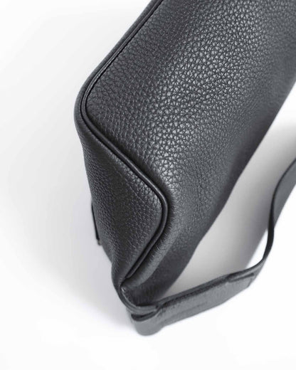 Hermès Black Togo Cityslide Waistbag PM 2019