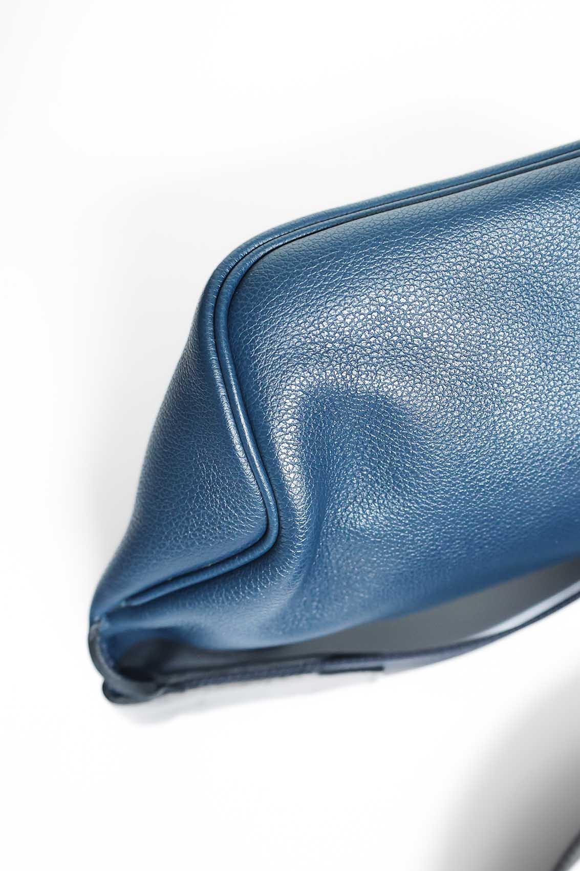 Hermès Blue Royal Clemence Cityslide Waistbag PM 2019