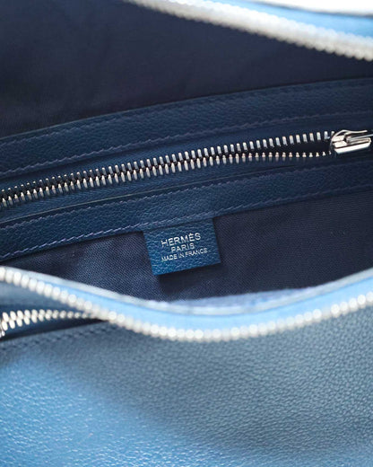 Hermès Blue Royal Clemence Cityslide Waistbag PM 2019