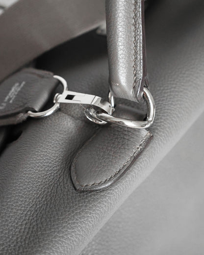 Hermès Kelly 50 Voyage Ardoise Clémence 2018