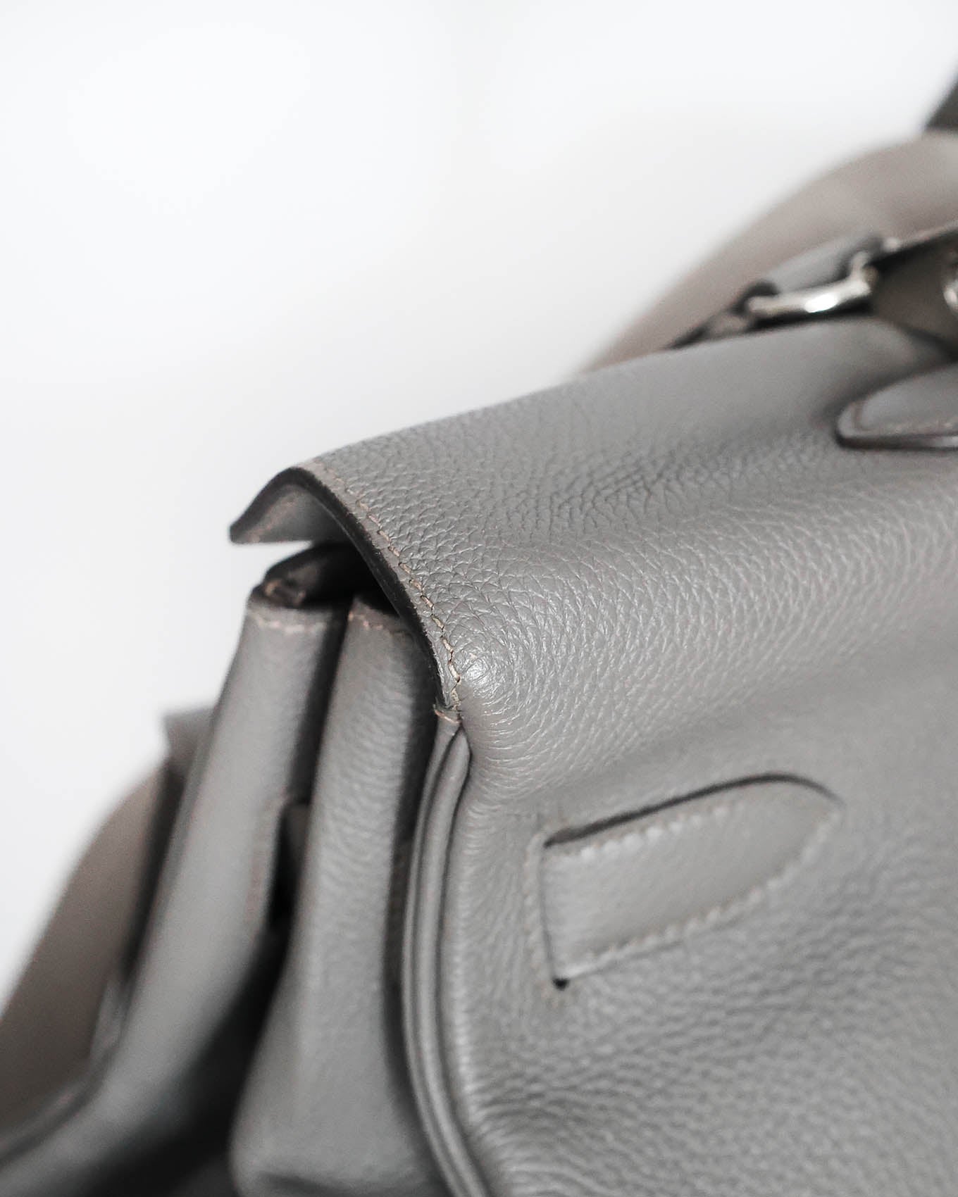 Hermès Kelly 50 Voyage Ardoise Clémence 2018