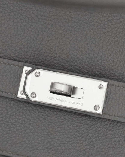 Hermès Kelly 50 Voyage Ardoise Clémence 2018