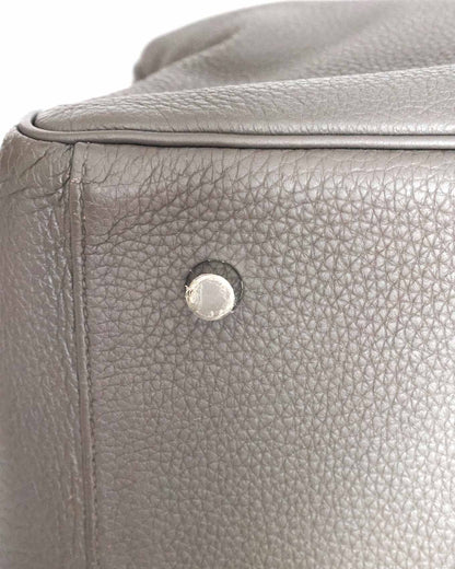 Hermès Kelly 50 Voyage Ardoise Clémence 2018