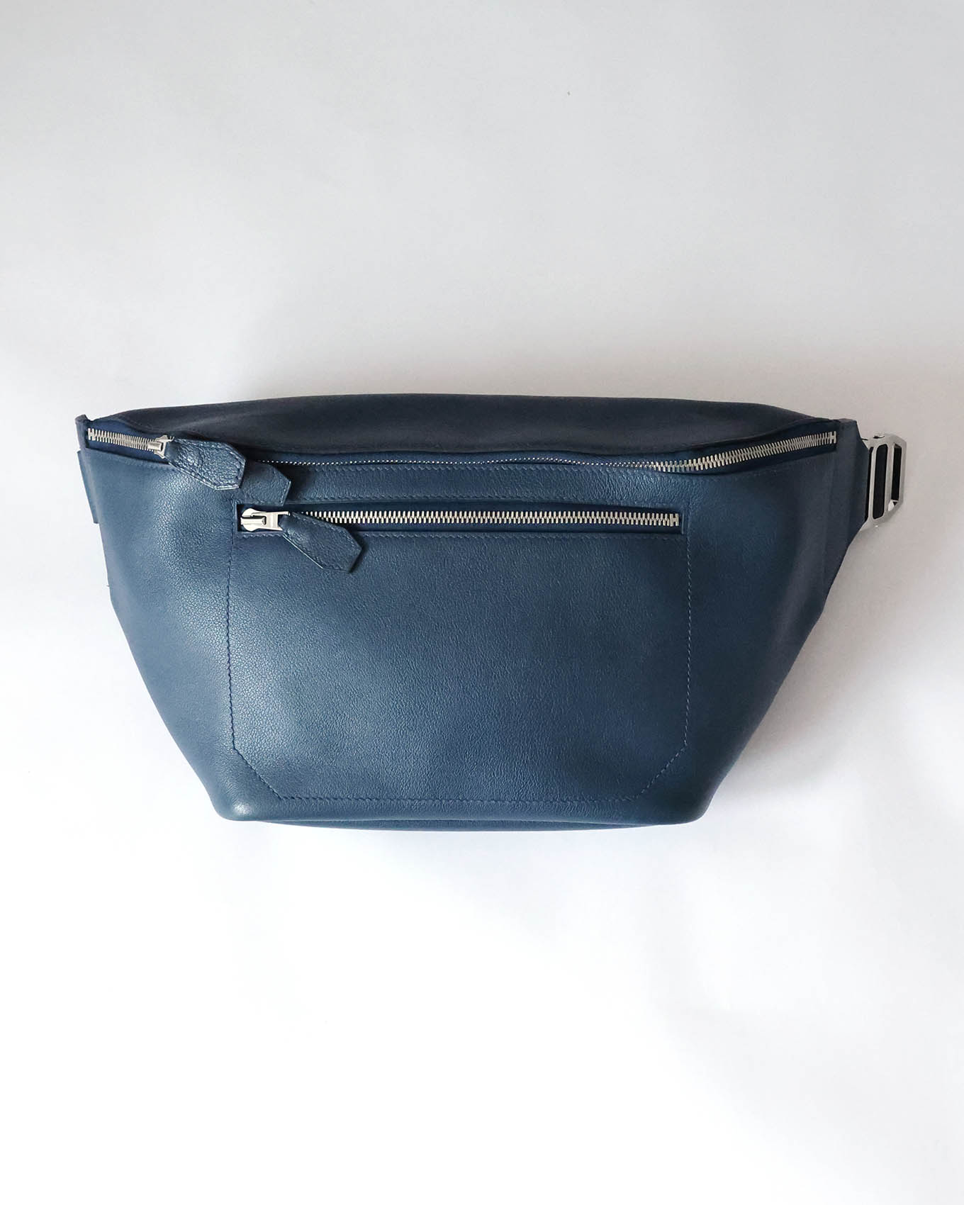 Hermès Blue Royal Clémence Cityslide Gürteltasche GM 2018