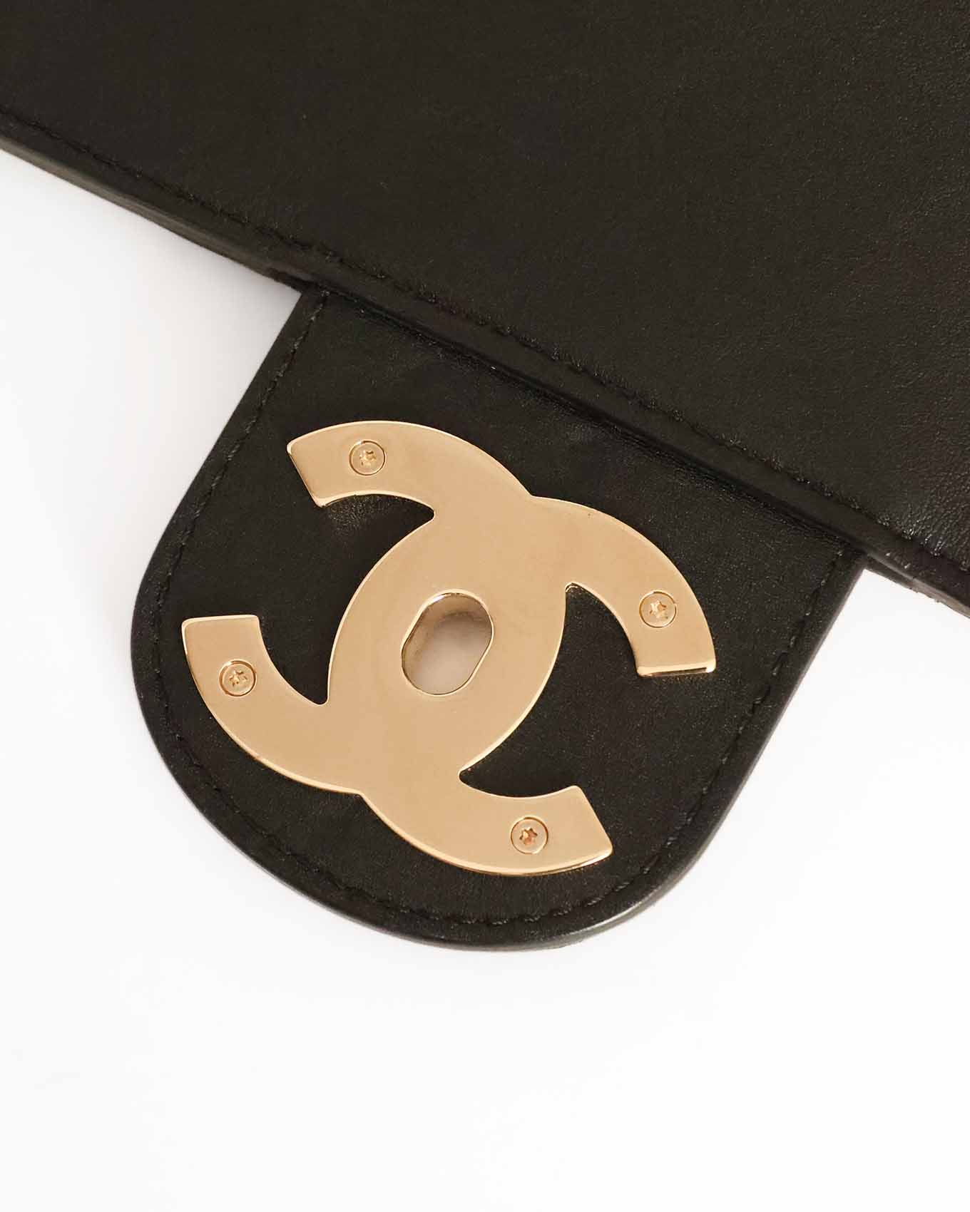 Chanel x Pharrell Williams Black Suede XXL Classic Flap Bag