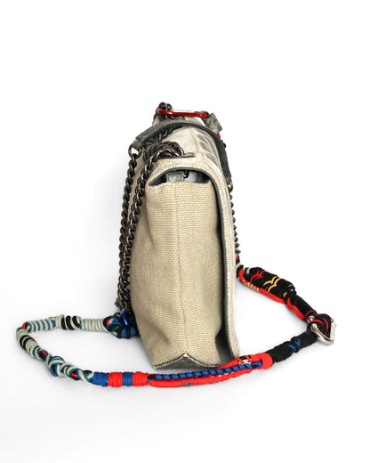 Chanel SS14 Artclass Graffiti Trompe L'oeil Medium Boy Flap Bag