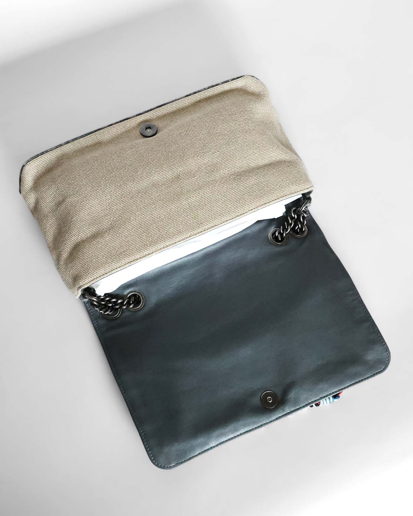 Chanel SS14 Artclass Graffiti Trompe L'oeil Medium Boy Flap Bag