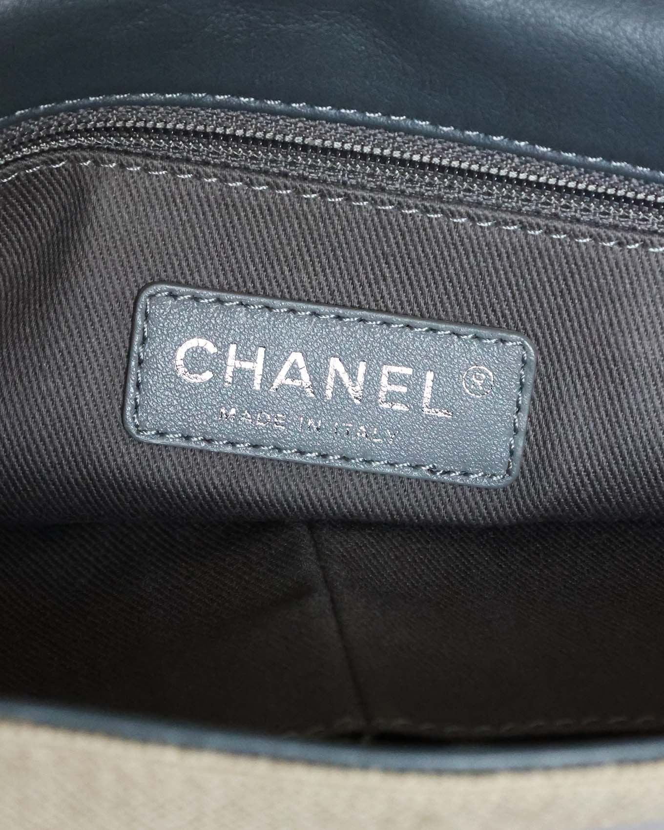 Chanel SS14 Artclass Graffiti Trompe L'oeil Medium Boy Flap Bag