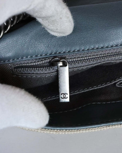 Chanel SS14 Artclass Graffiti Trompe L'oeil Medium Boy Flap Bag