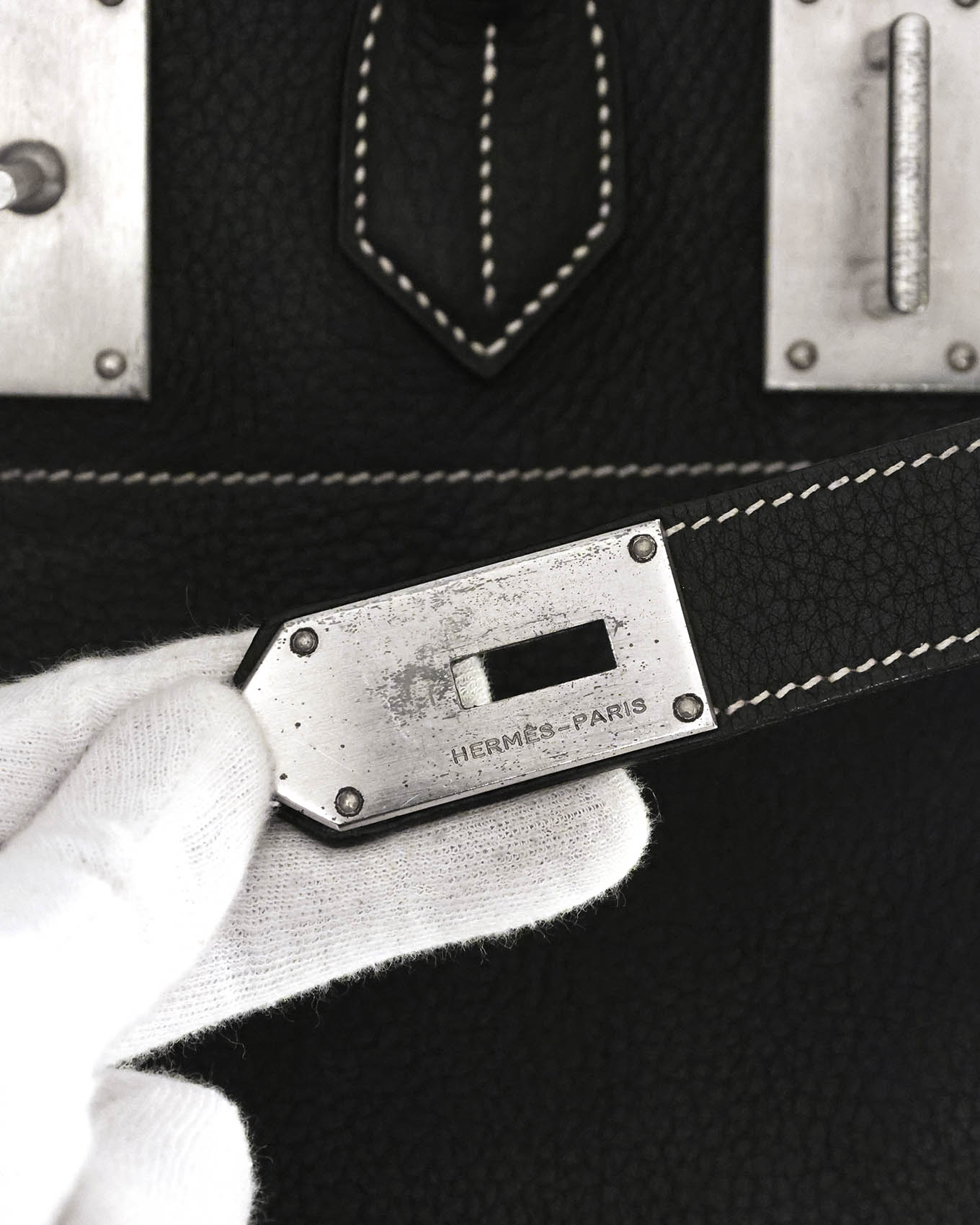 Hermès HAC Haut à Courroies 55 Vintage Travel Bag 2004