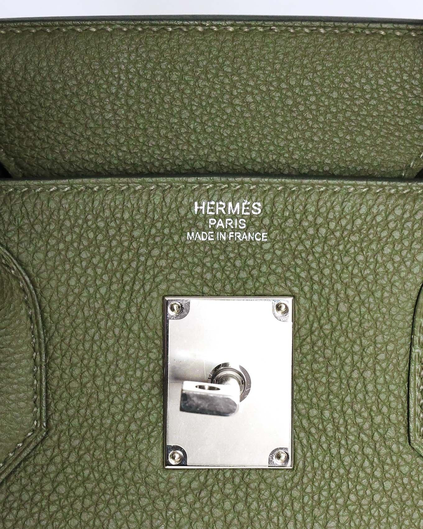 Hermès HAC Haut à Courroies 40 Vert Veronese Toile 2022 Élégance du Luxe