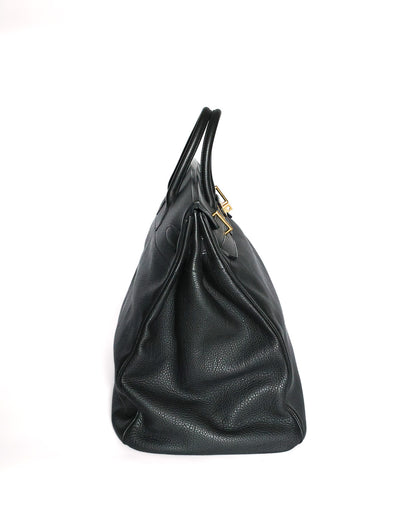 Hermès HAC Haut à Courroies 50 Black Togo 2013 Hermès