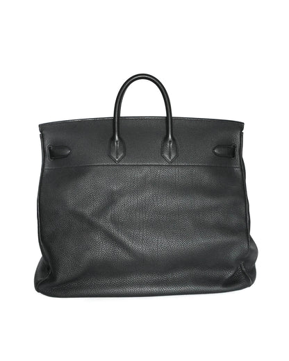 Hermès HAC Haut à Courroies 50 Black Togo 2013 Hermès