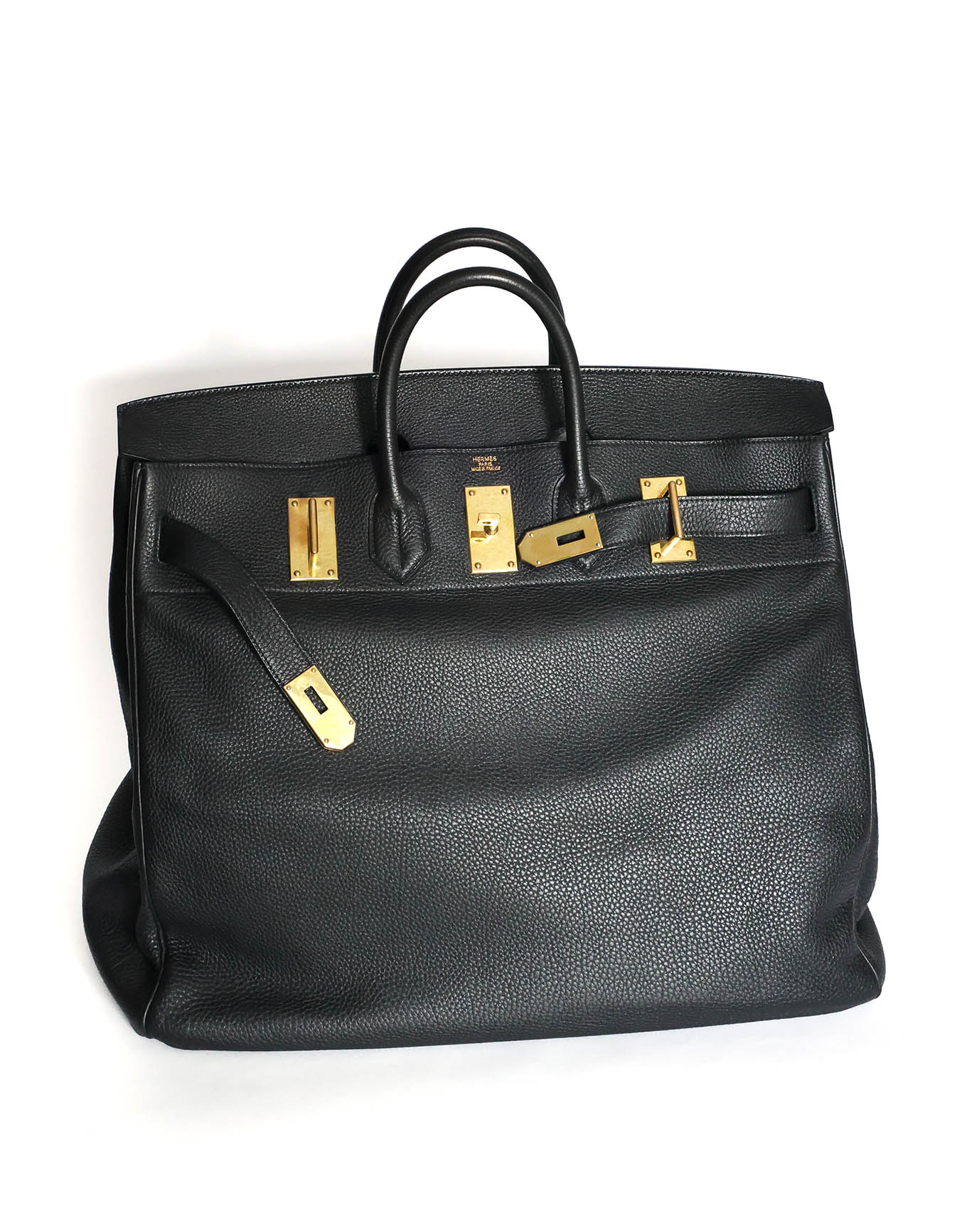 Hermès HAC Haut à Courroies 50 Black Togo 2013 Hermès
