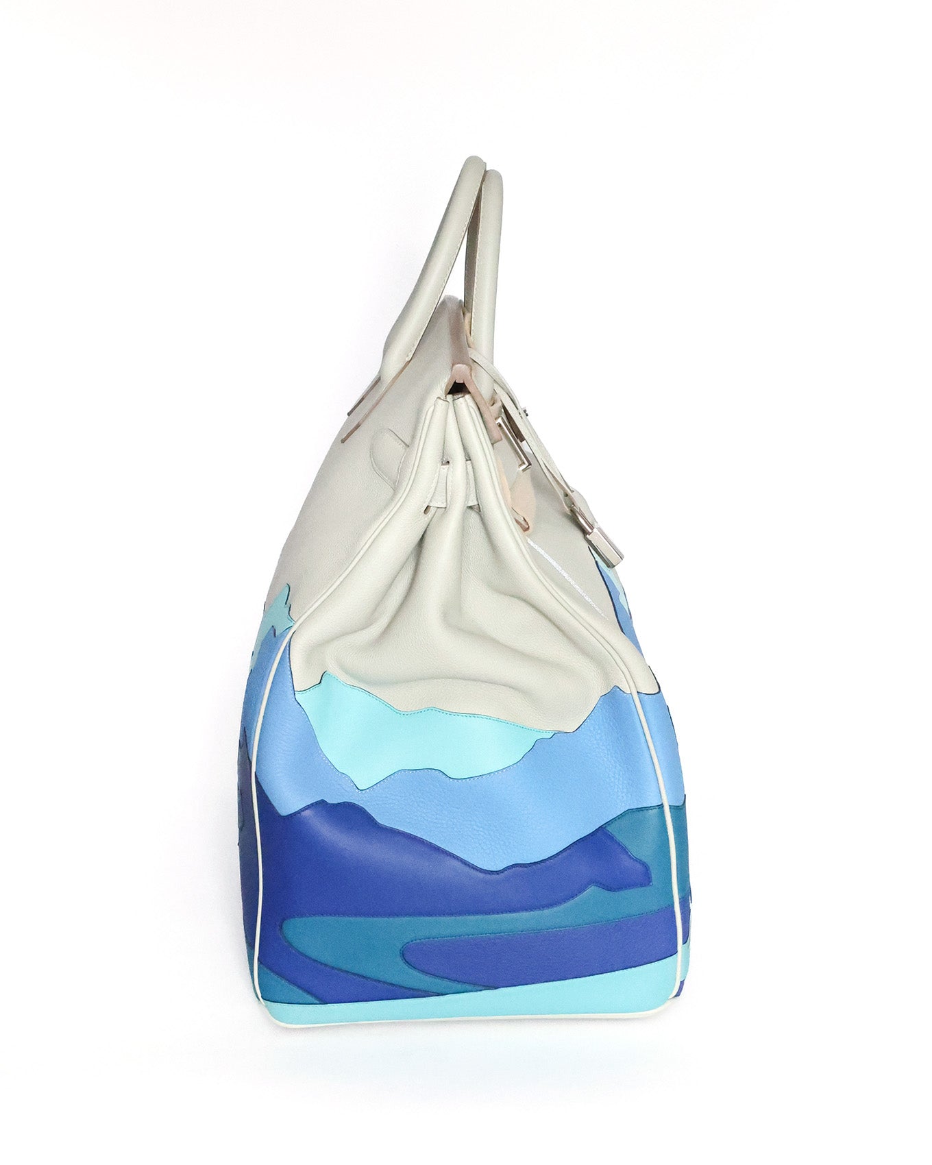 Hermès HAC Haut à Courroies 50 Gris Perle Endless Road Special Edition 2019 Hermès
