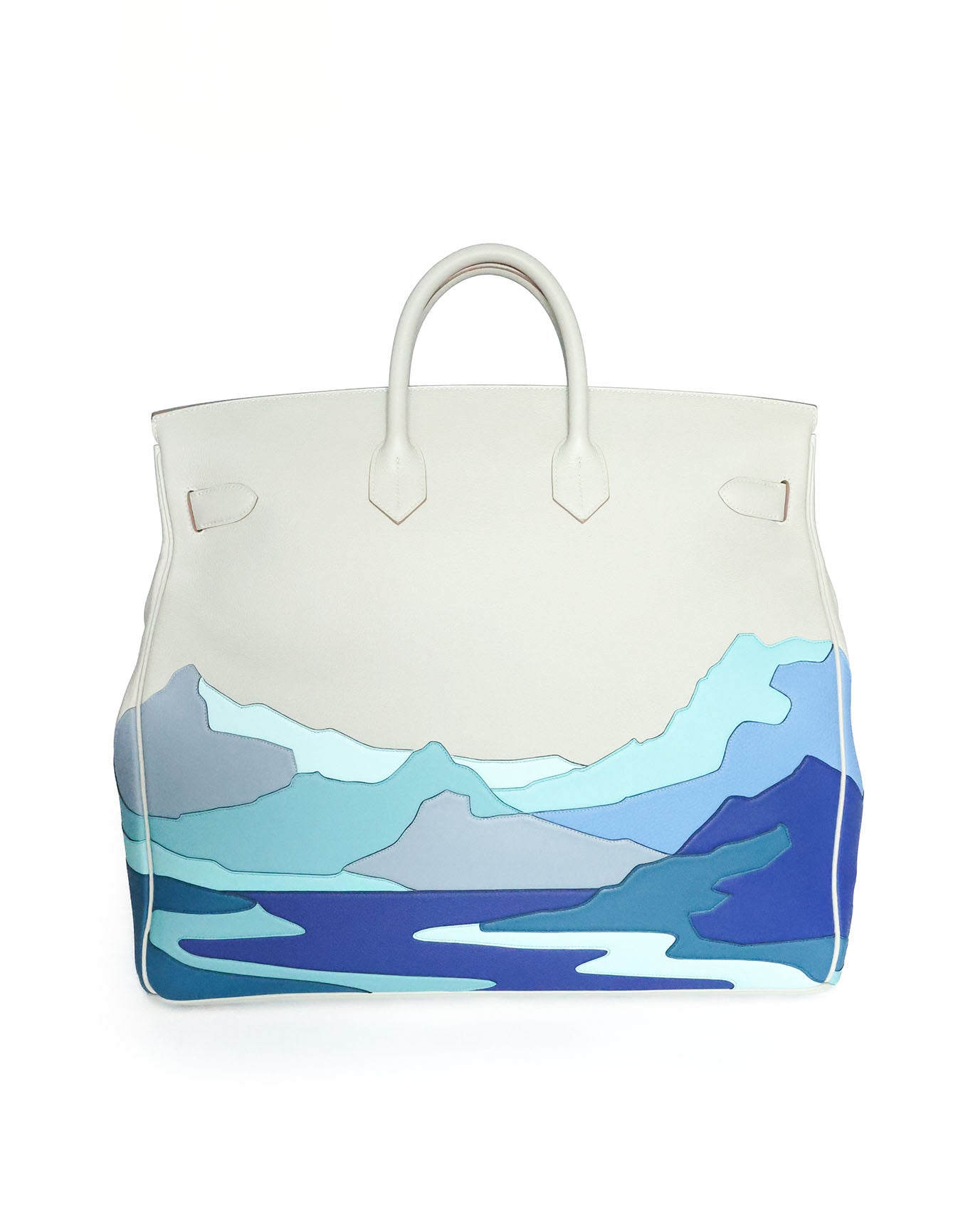 Hermès HAC Haut à Courroies 50 Gris Perle Endless Road Special Edition 2019 Hermès