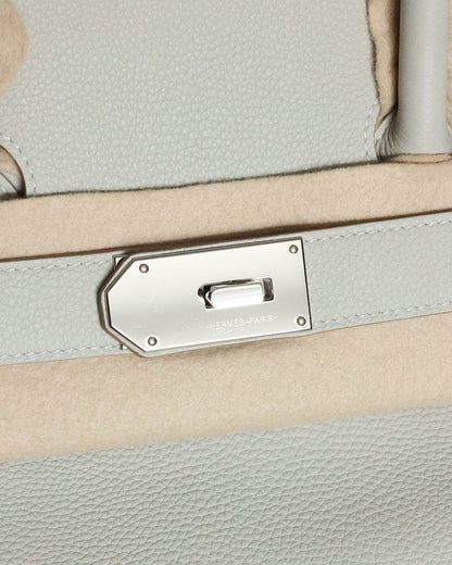 Hermès HAC Haut à Courroies 50 Gris Perle Endless Road Special Edition 2019 Hermès