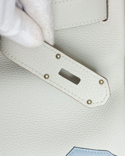 Hermès HAC Haut à Courroies 50 Gris Perle Endless Road Special Edition 2019 Hermès