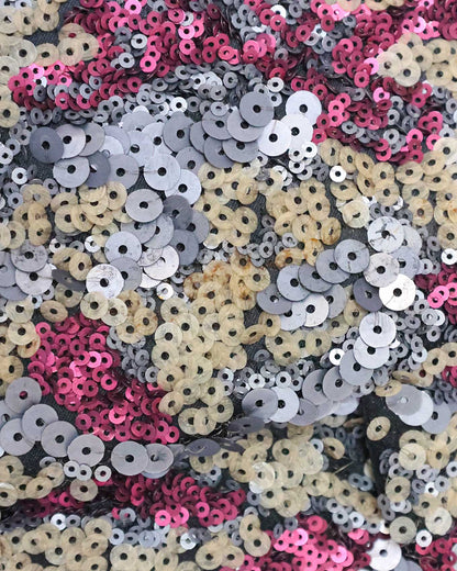 Chanel Classic Flap Medium Pink Multicolor Sequin Bag 2013 Chanel