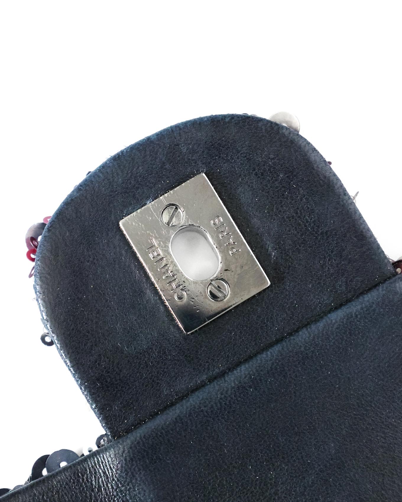 Chanel Classic Flap Medium Pink Multicolor Sequin Bag 2013 Chanel