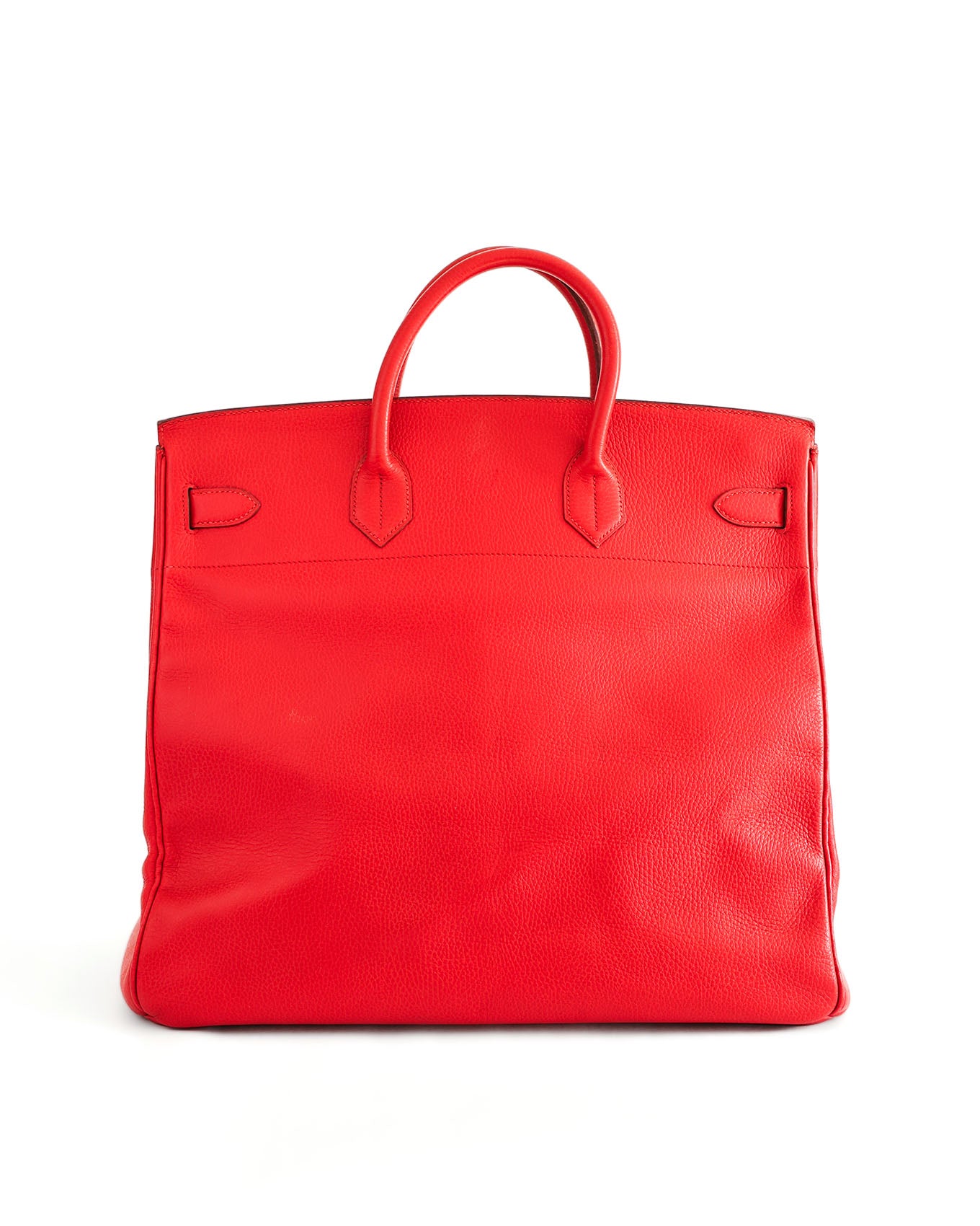 Back view Hermès HAC 45 Rouge Ardennes 1991