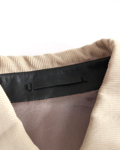 Berluti by Haider Ackermann FW17 Grey Suede Trucker Jacket