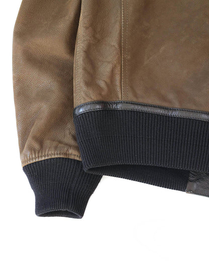 Berluti by Haider Ackermann FW17 Khaki Capsule Bomber Jacket