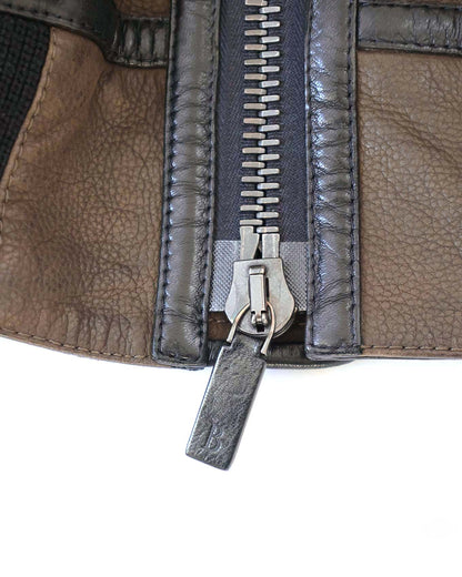 Berluti by Haider Ackermann FW17 Khaki Capsule Bomber Jacket