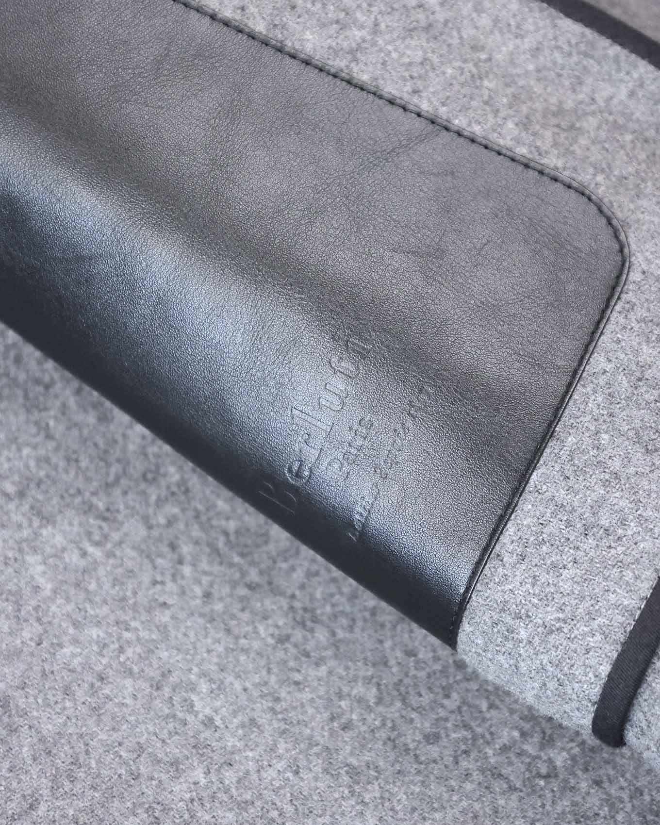 Berluti by Haider Ackermann FW18 Grey Wool Coat