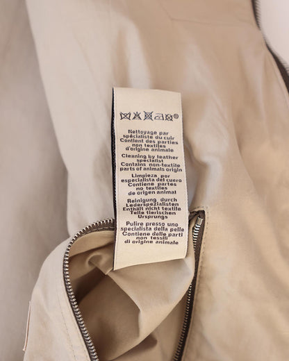 Hermès Mens FW21 Checkered Water Repellant Windbreaker Jacket