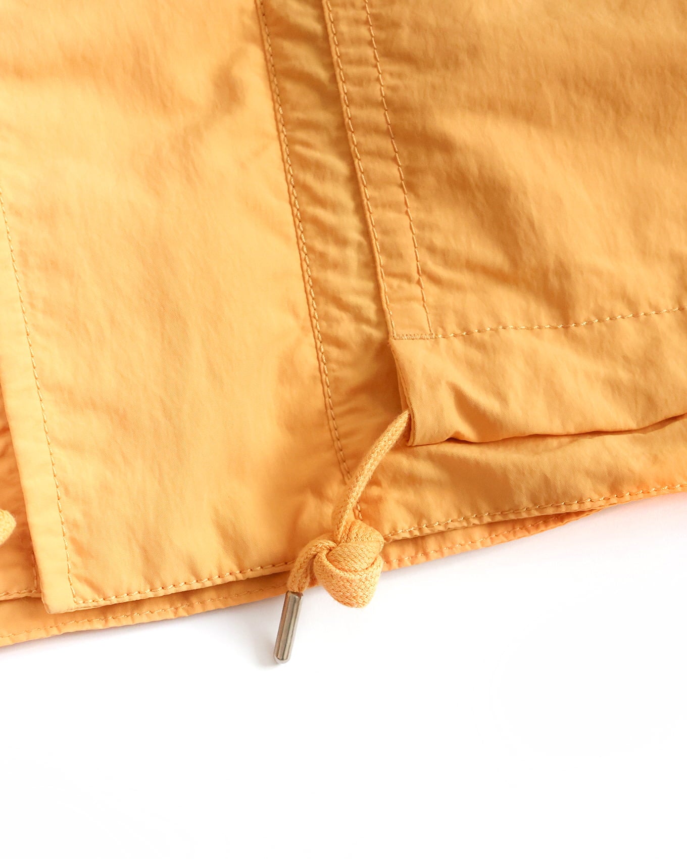 Hermès Mens SS23 Runway Orange Windbreaker Jacket