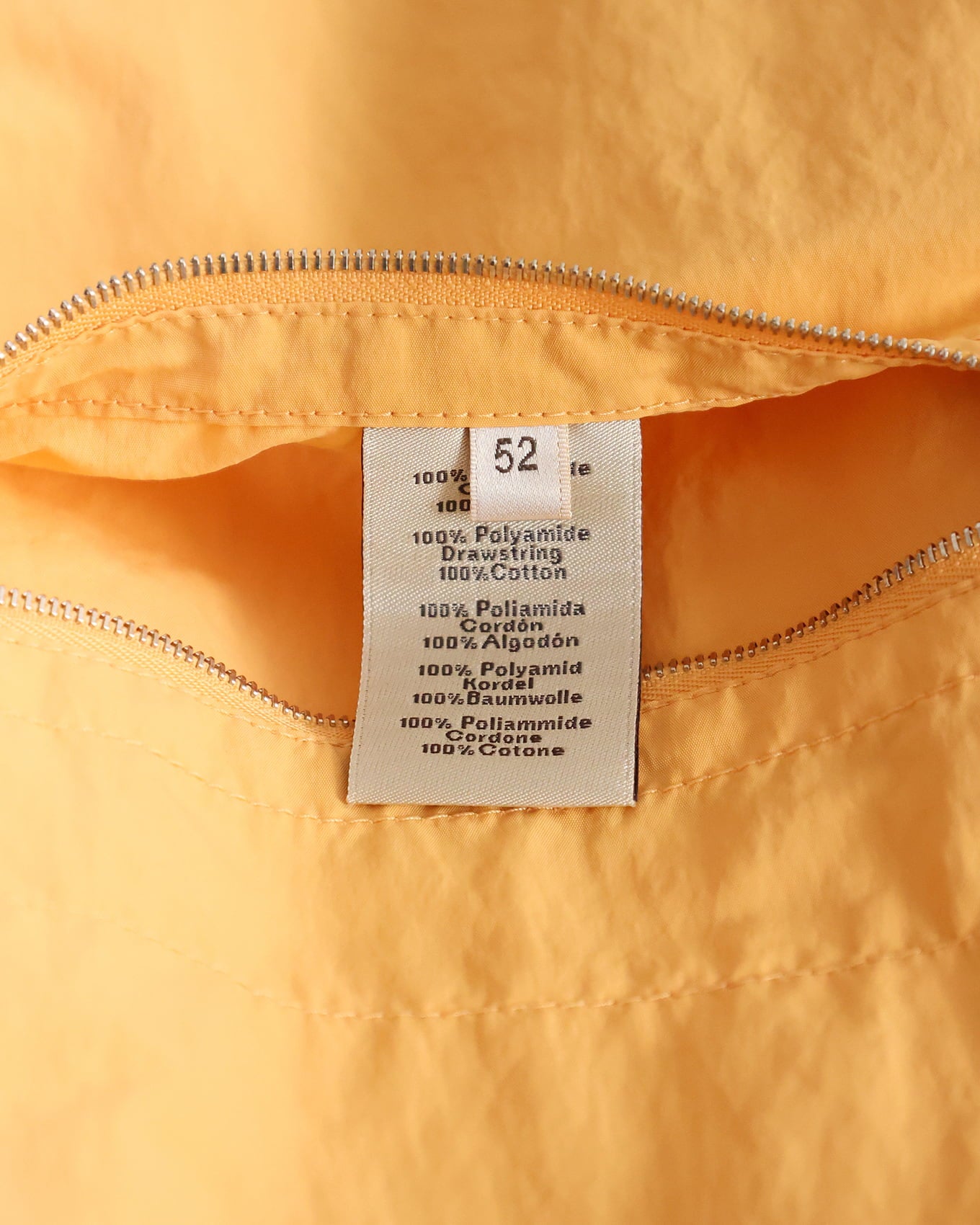 Hermès Mens SS23 Runway Orange Windbreaker Jacket
