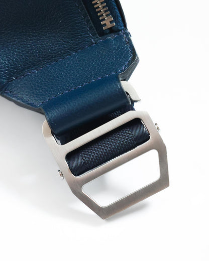 Hardware detail Hermès Cityslide PM Blue Royal Clemence BPHW