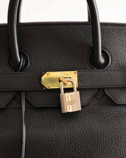 Hermès HAC Haut à Courroies 50 Black Togo 2009