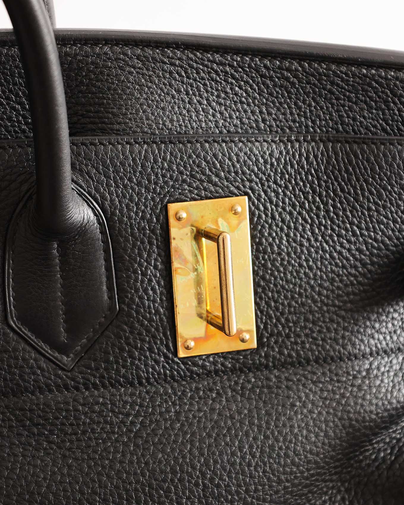 Hermès HAC Haut à Courroies 50 Black Togo 2009