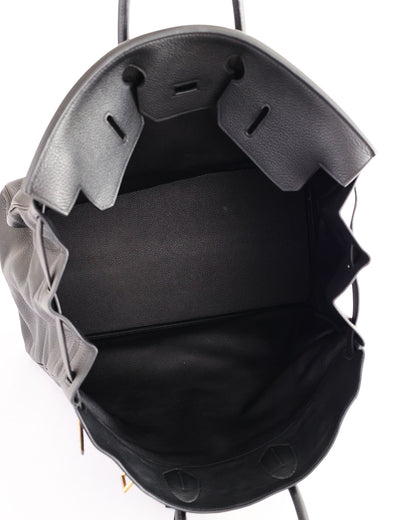 Hermès HAC Haut à Courroies 50 Black Togo 2009