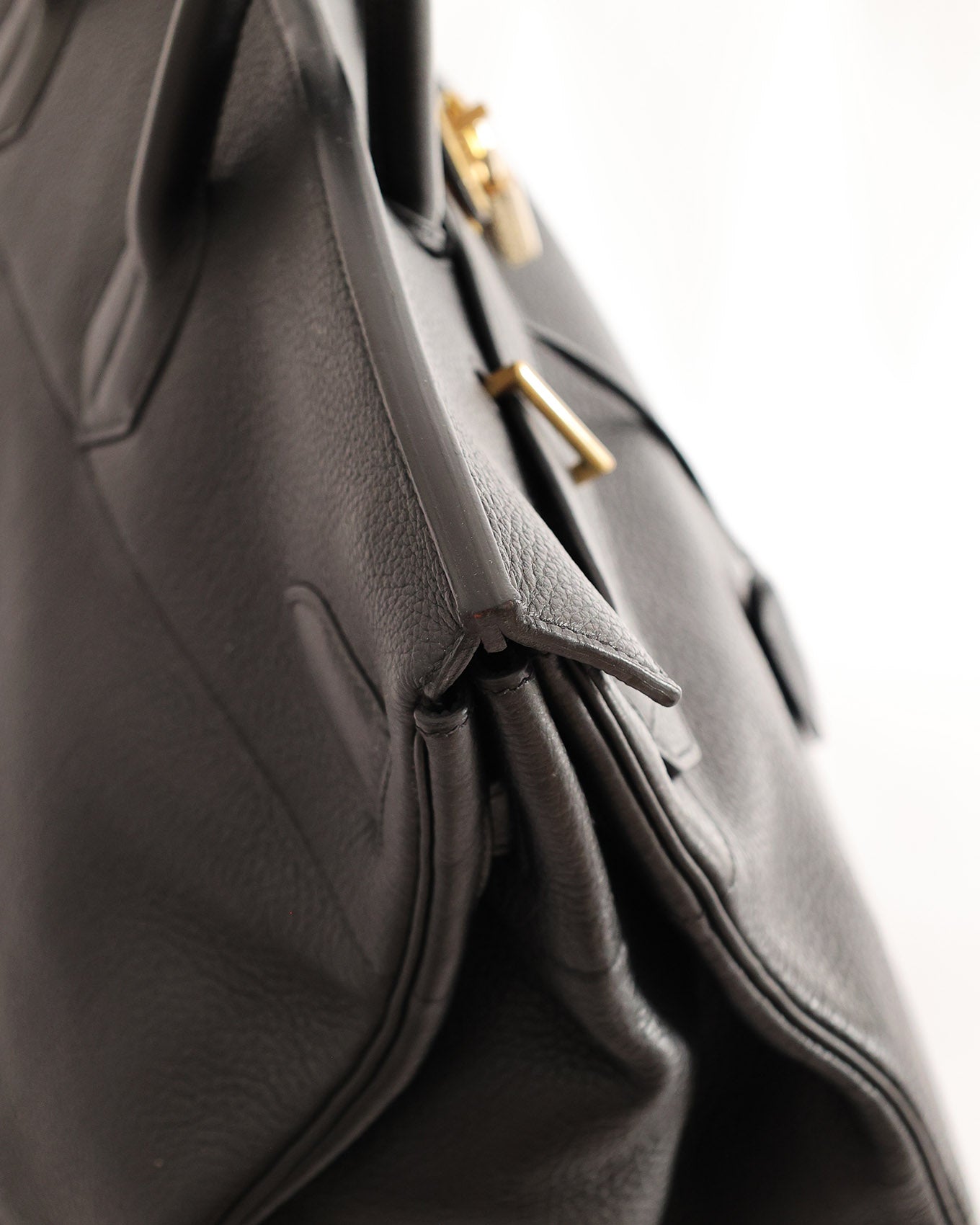 Hermès HAC Haut à Courroies 50 Black Togo 2009