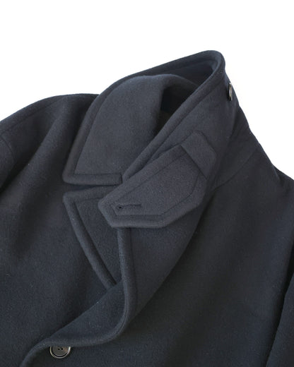 Hermès Mens FW22 Black Runway Cashmere Coat