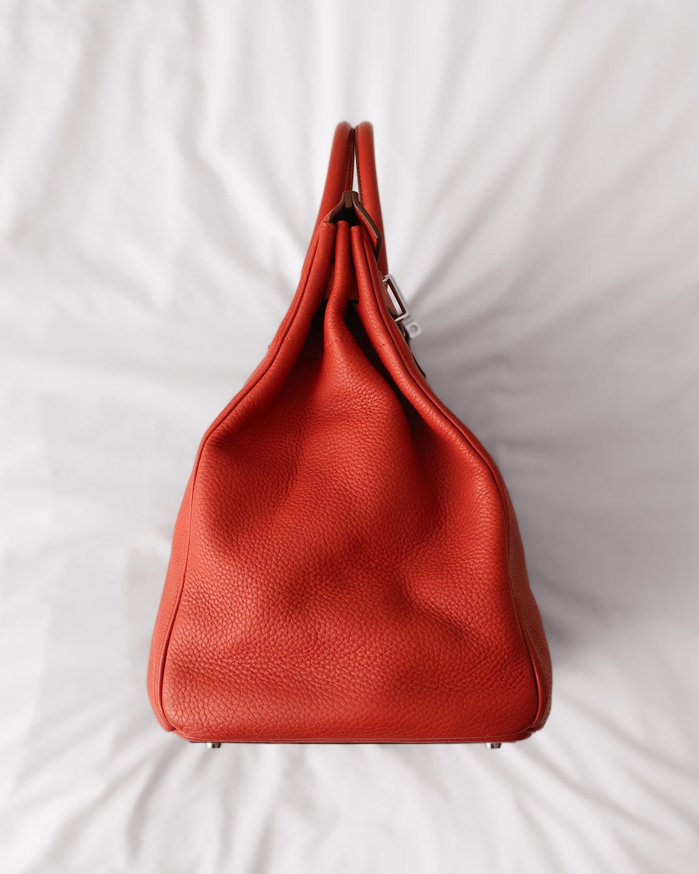 Hermès HAC 40 Rouge Casaque Togo 2009 side angle