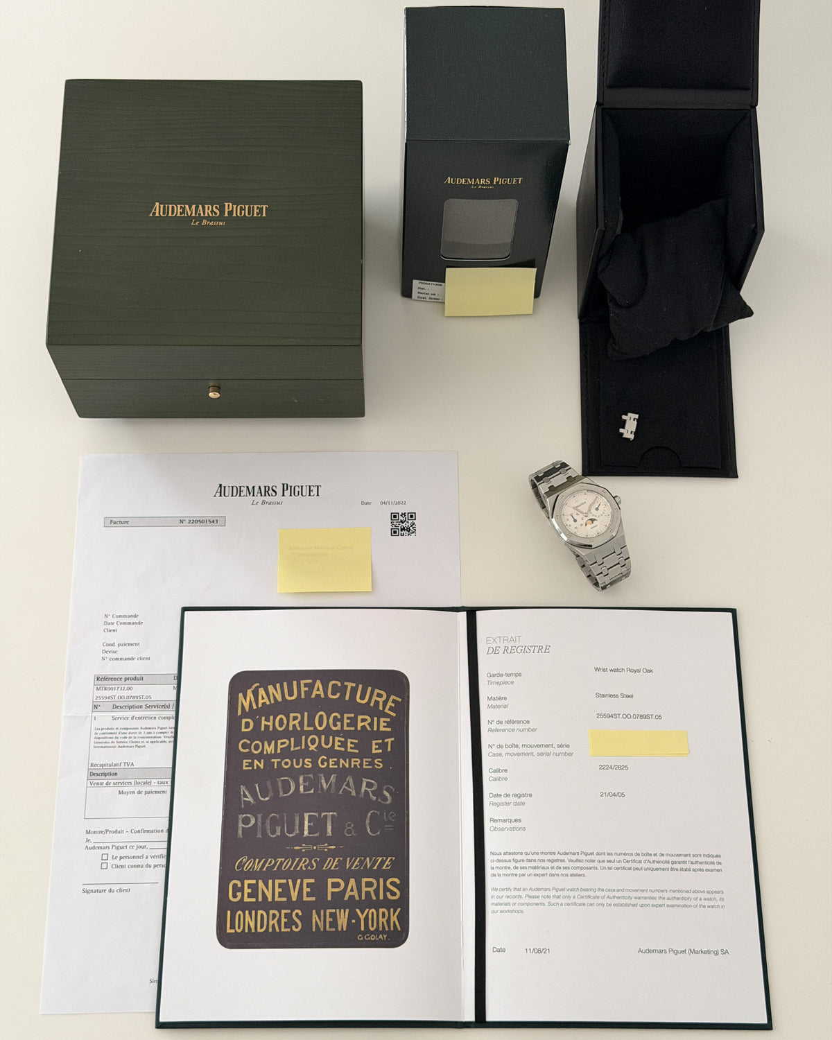 Audemars Piguet Royal Oak Day Date Moonphase 25594ST 36mm 2005