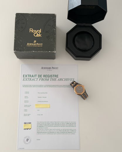 Audemars Piguet Royal Oak 14790TR Tantalum & Rose Gold 36mm 1994