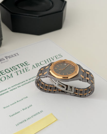 Audemars Piguet Royal Oak 14790TR Tantalum & Rose Gold 36mm 1994
