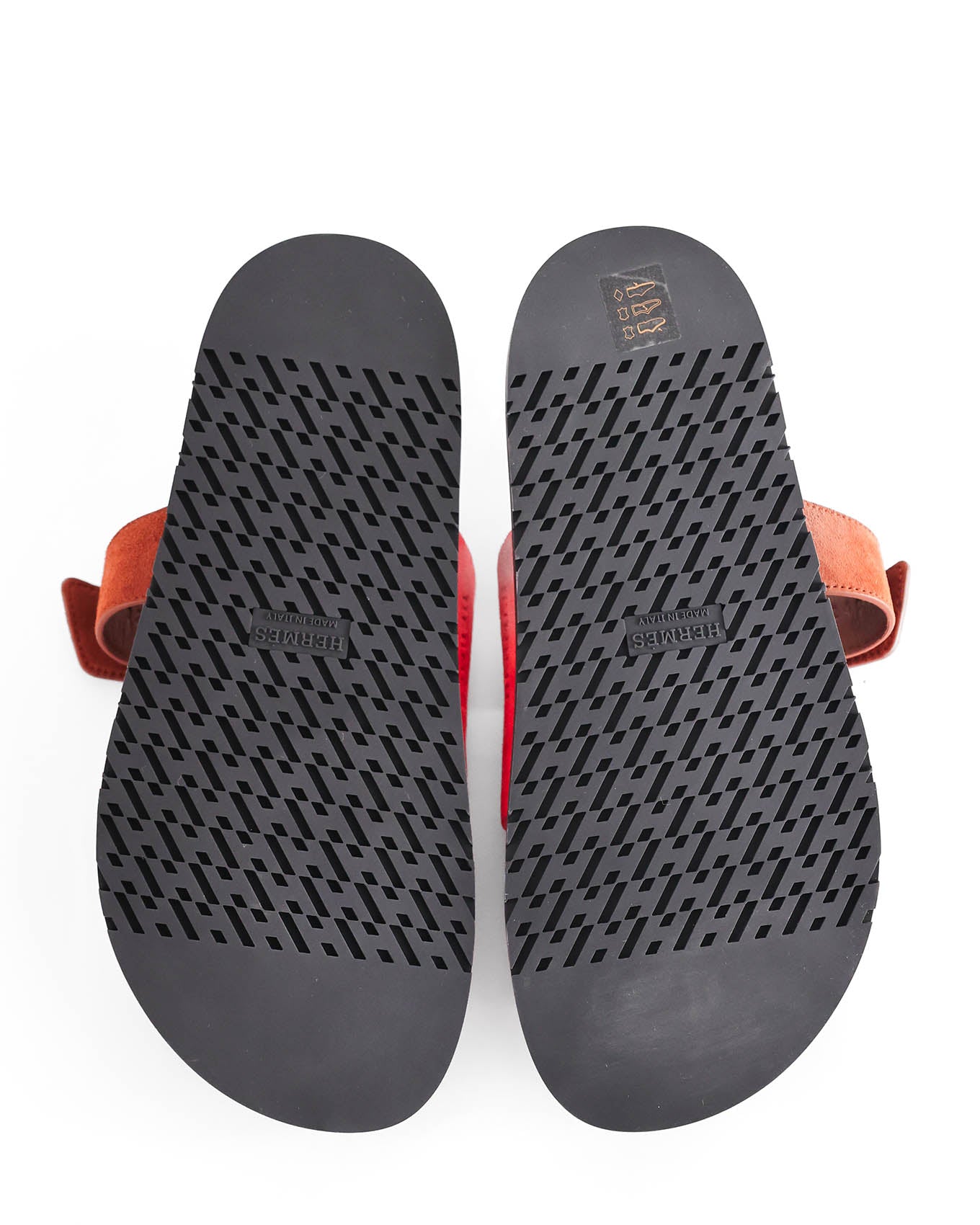 Outsole view Hermès Chypre Rouge Cinetique EU 37