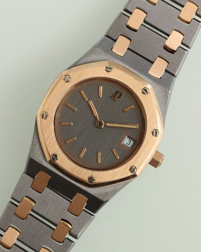 Audemars Piguet Royal Oak 59102TR Tantalum & Rose Gold 25mm Quartz circa 1989